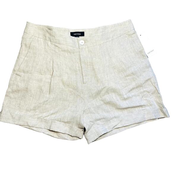Karen Kane Pants - Karen Kane Cotton Linen Shorts 16